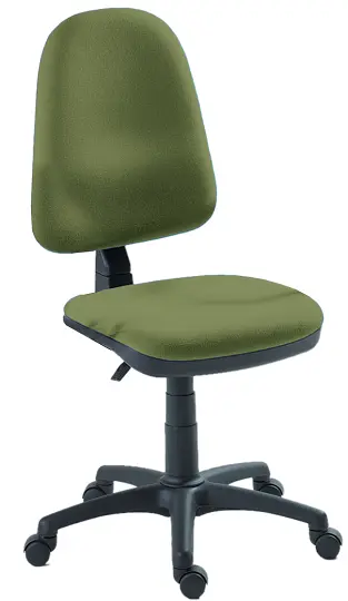 1080/MEK židle kancelářská, koženka BLOOM B 022 - koženka kiwi